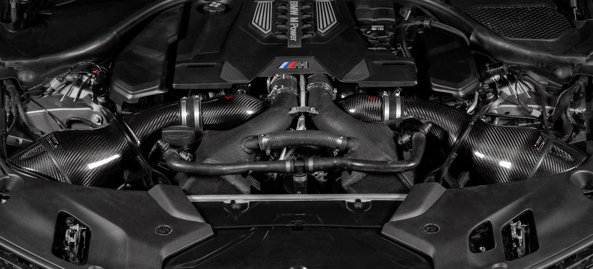 Eventuri Carbon Fiber Turbo Inlet - BMW F9X M5/M8