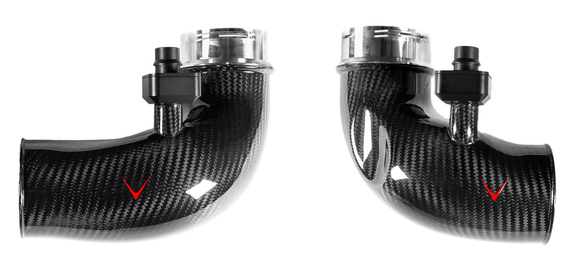 Eventuri Carbon Fiber Turbo Inlet - BMW F9X M5/M8