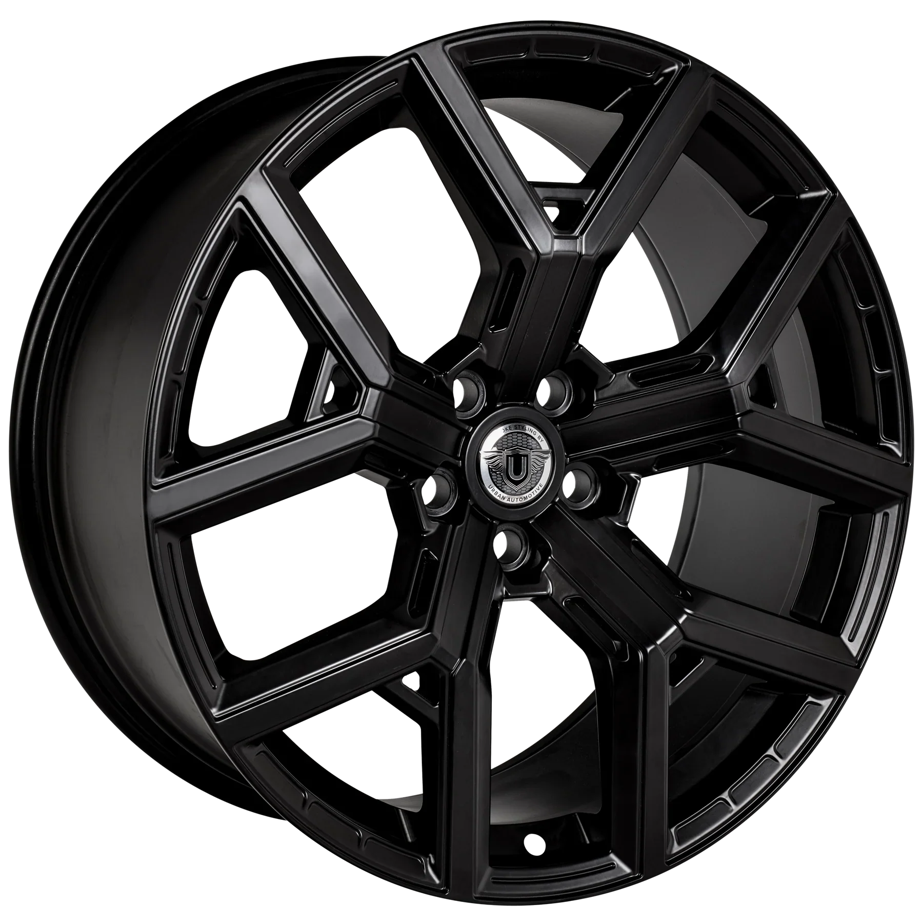 Urban Automotive Defender 22" WX2 - Satin Black - Rear