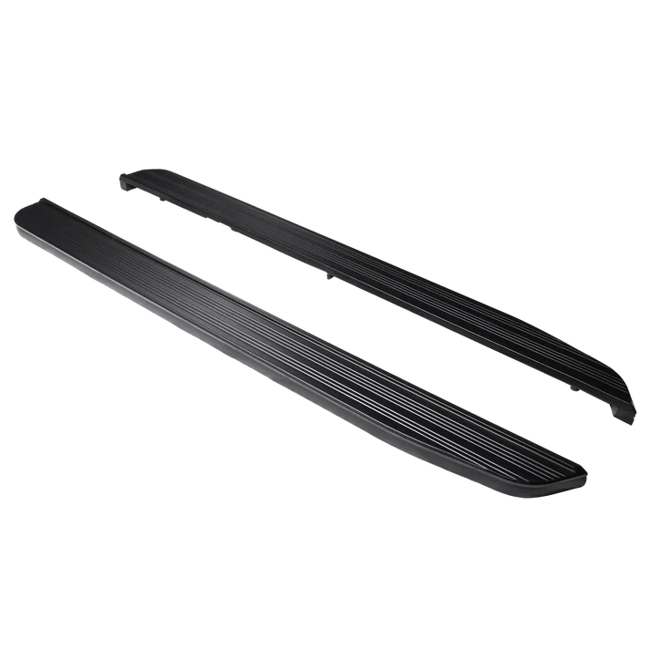 Urban Automotive L460 Range Rover Black Shadow Fixed Side Steps - Linear Pattern (LWB)