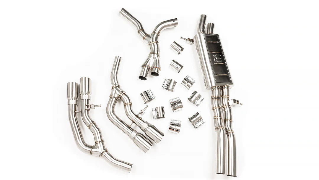 Integrated Engineering Catback Exhaust System - Audi B9 S5 Coupe