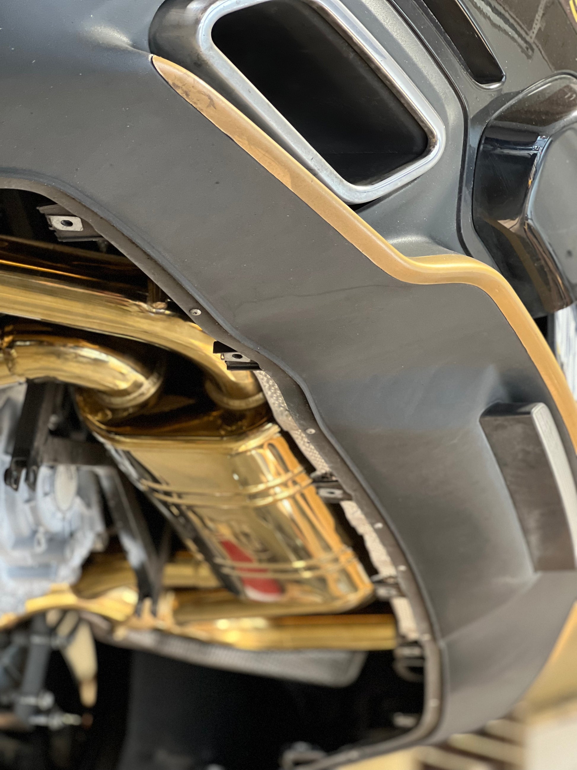 Valvetronic Designs - Mercedes AMG GT / GTS Valved Sport Exhaust System - Anodized Gold
