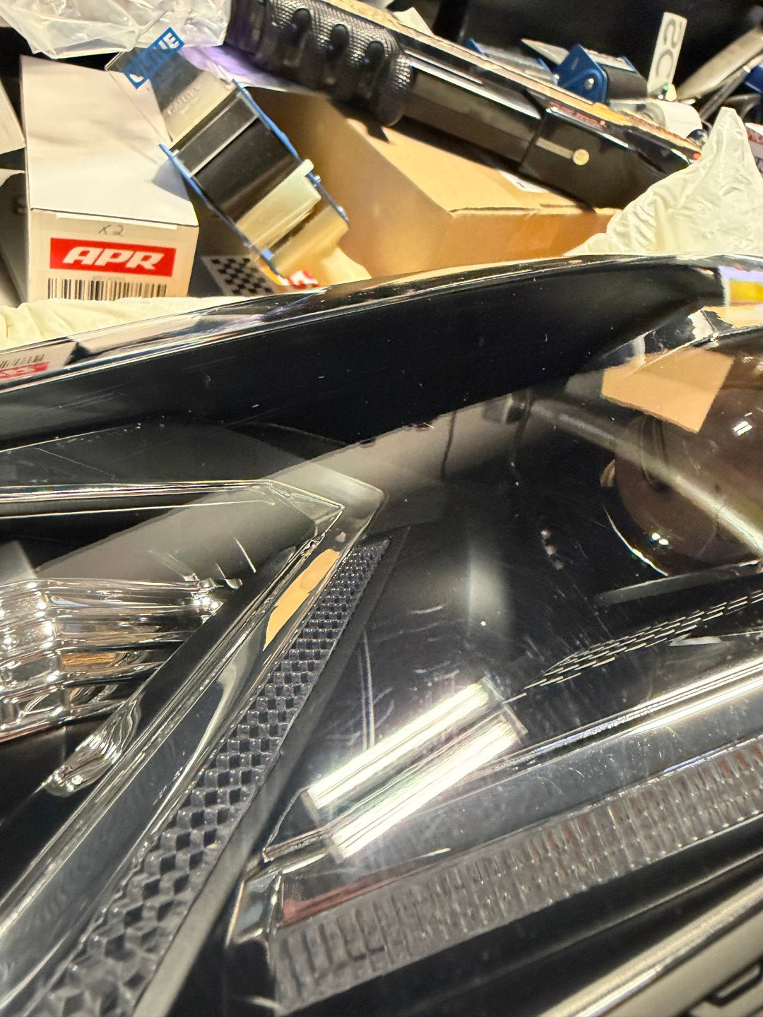 Illuminator Lighting Dynamic LED Headlights MK7 MK7.5 - MK7.5 (Post-Facelift) / Chrome Stripe (Golf R Style) (#71) - Scratch & Dent Parts