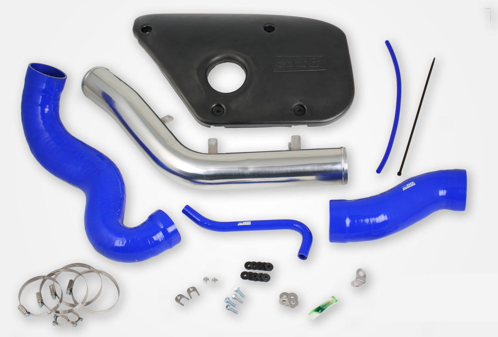 do88 Volvo S60 V60 V70 T6 Inlet pipe, Blue hoses, Plastic cover
