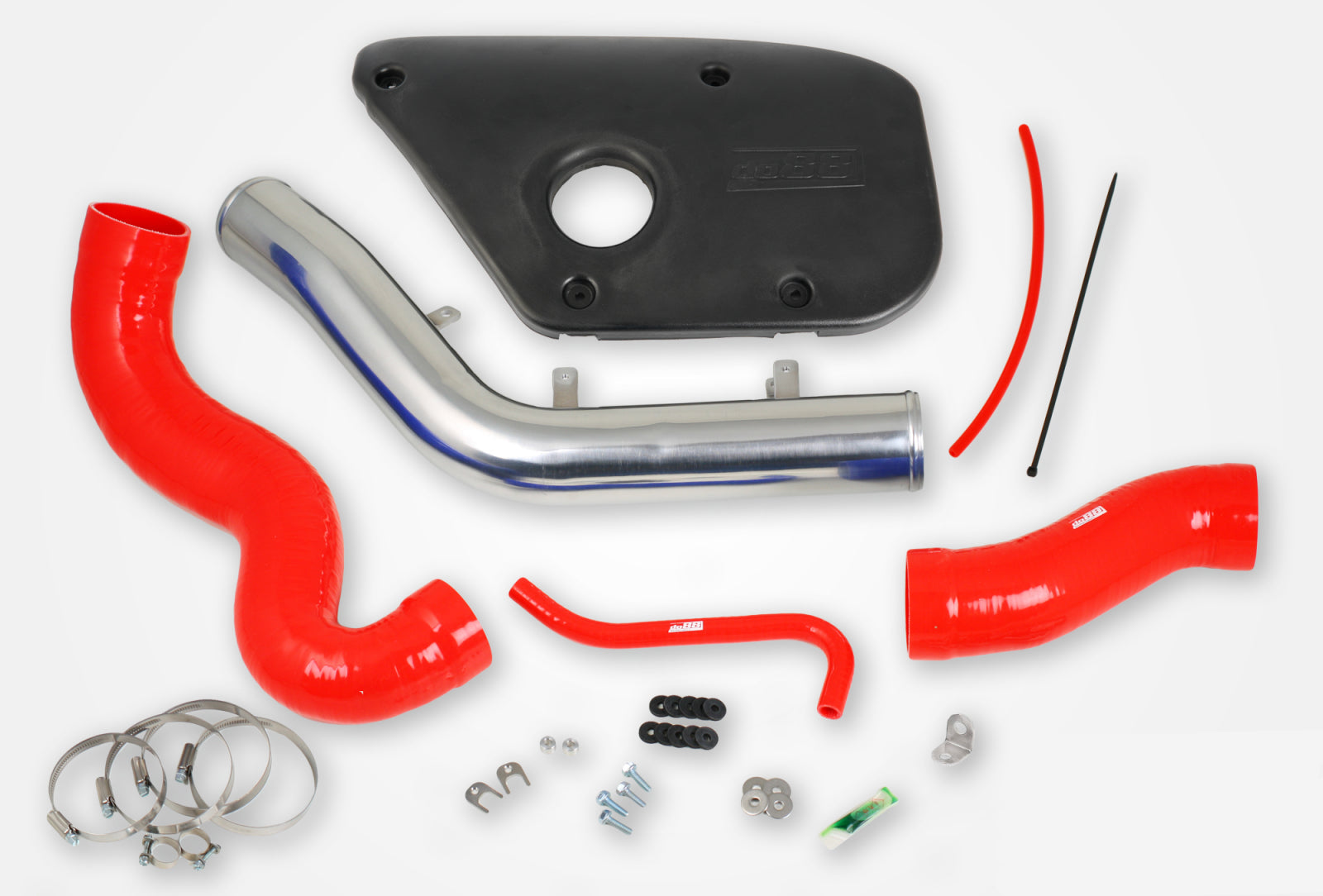 do88 Volvo S60 V60 V70 T6 Inlet pipe, Red hoses, Plastic cover