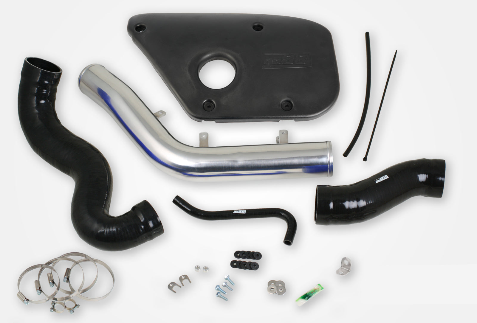do88 Volvo S60 V60 V70 T6 Inlet pipe, Black hoses, Plastic cover
