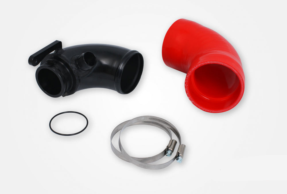 do88 VAG 1.8/2.0 TSI (MQB) Turbo inletpipe, Red hose, Hybrid Turbo, do88 Airbox