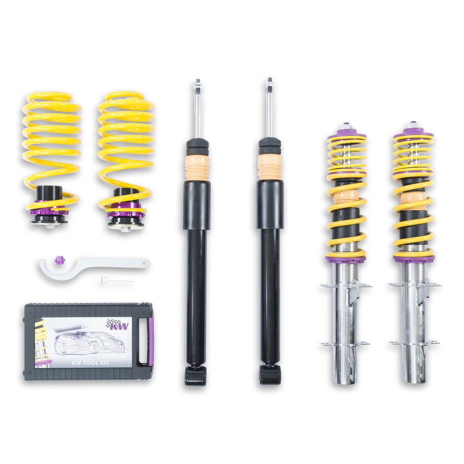 KW BMW 3series E46 Type V2 Coilover Kit - 346L - 346C - 346R