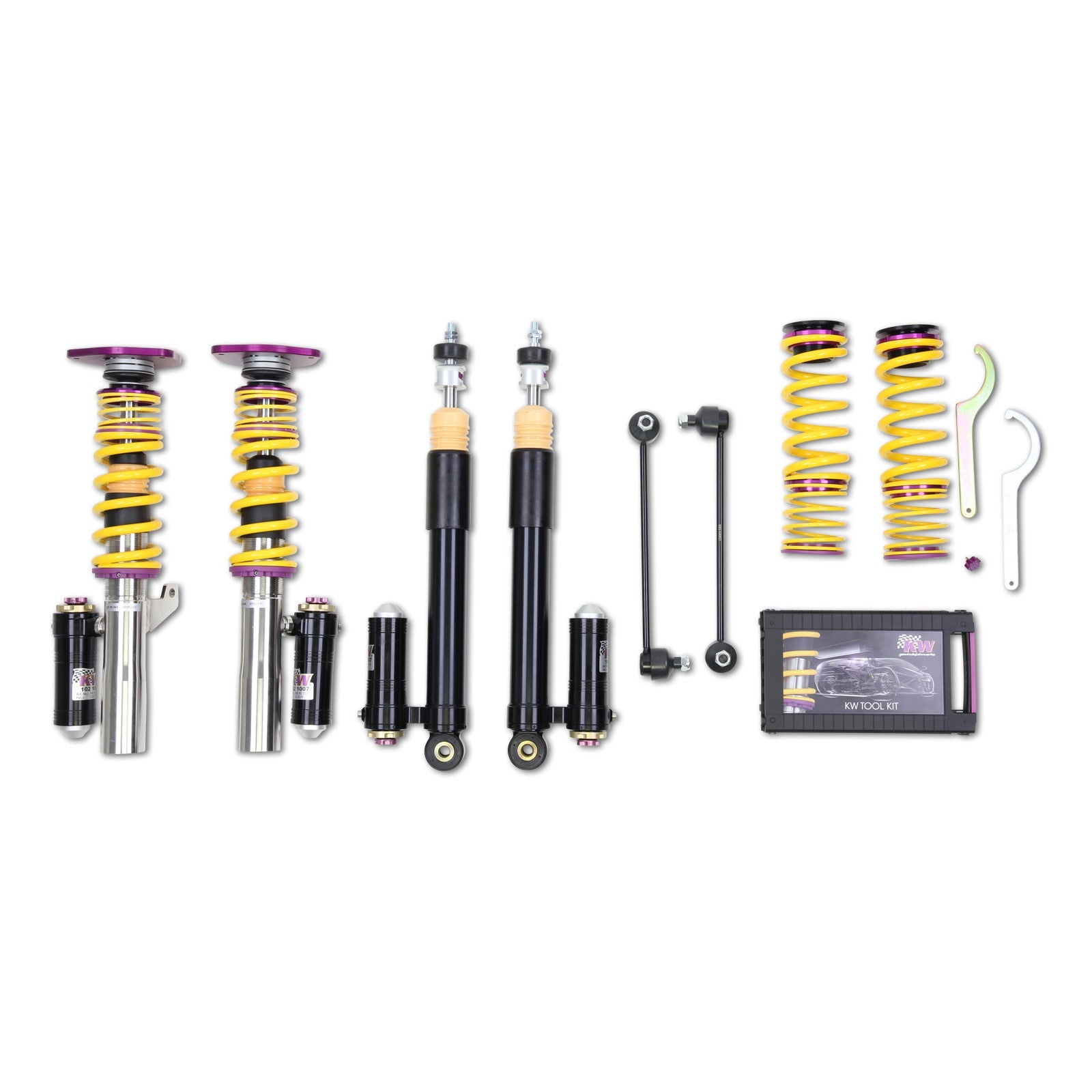 KW V4 Clubsport Coilover Kit - Porsche 996 GT3 RS