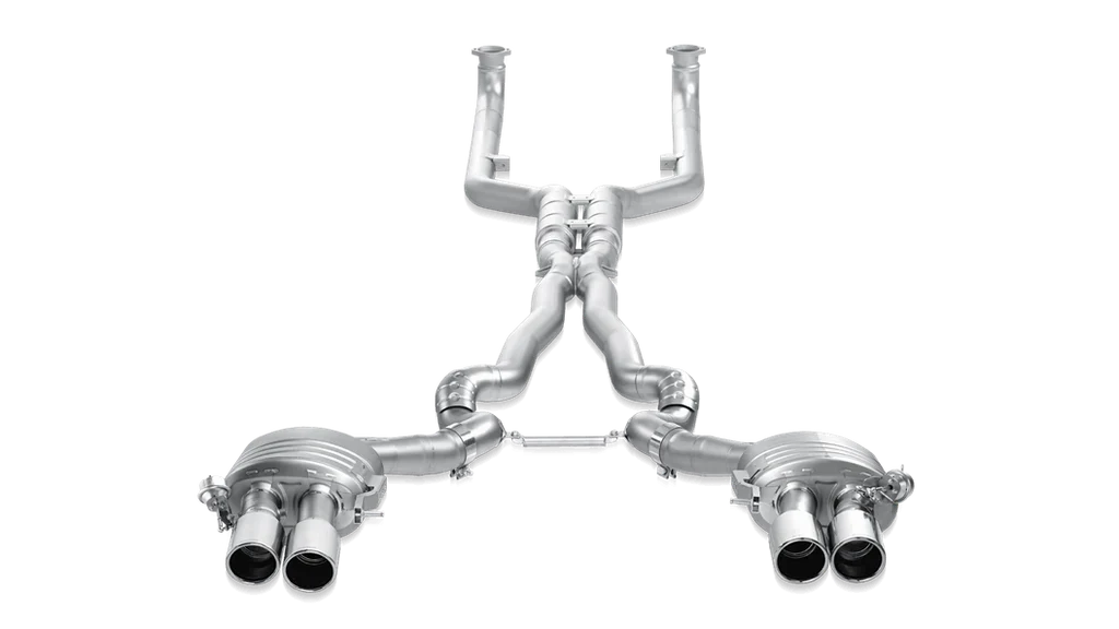 Akrapovic 16-17 BMW M2 F87 (Excl M2 Competition) Evolution Line Link Pipe Set (Titanium)