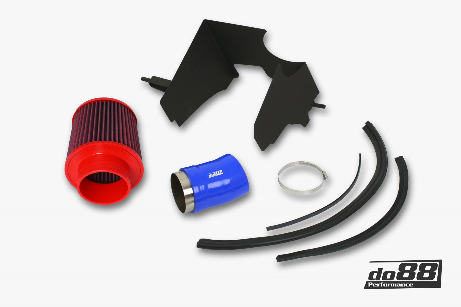 do88 SAAB 9-3 2.8T V6 06-11 Intake system with filter, blue hose