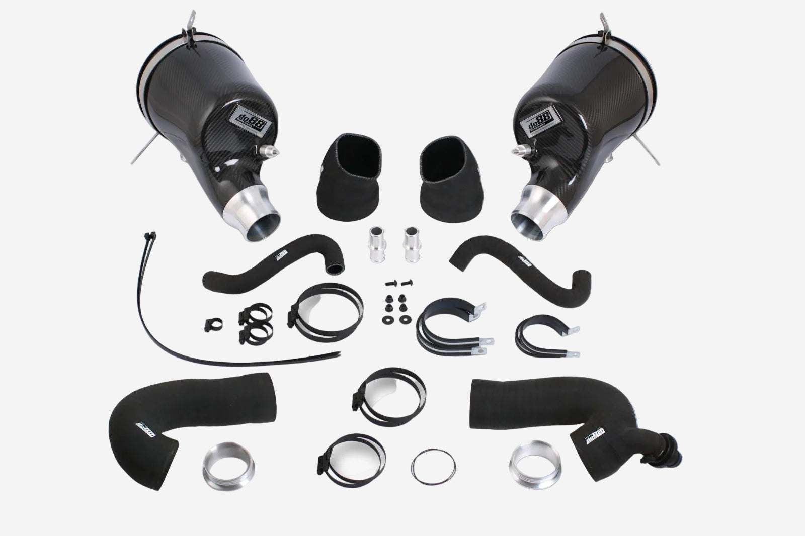 do88 Porsche 911 Carrera (992) Induction system, 66mm outl, with Turbo inlet hoses