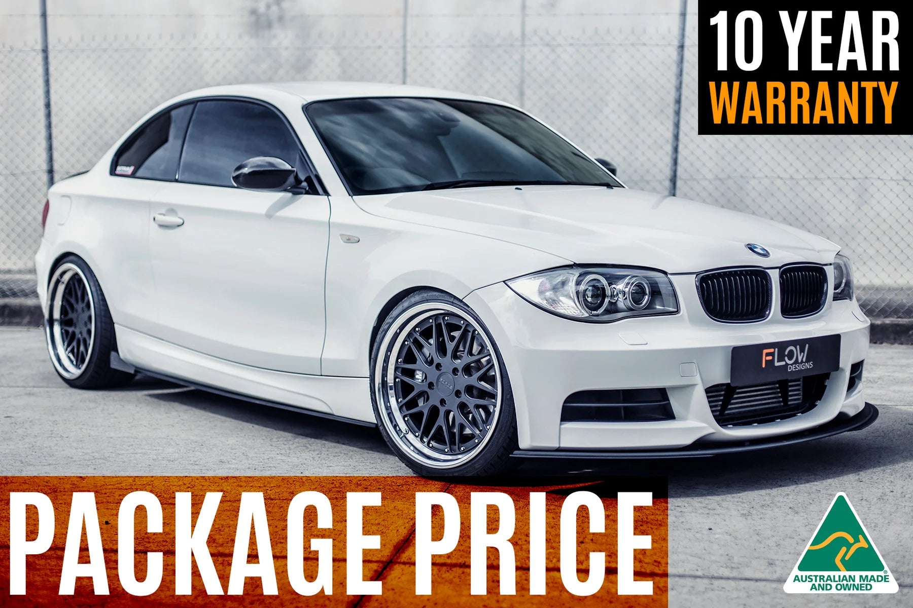 Flow Designs Full Splitter Set - E82 1-Series M Sport