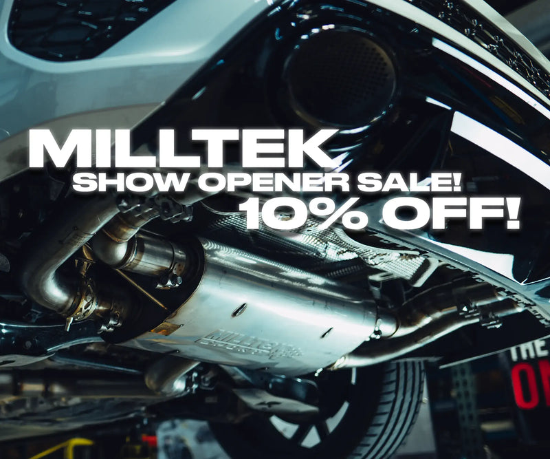 Milltek Show Opener Sale