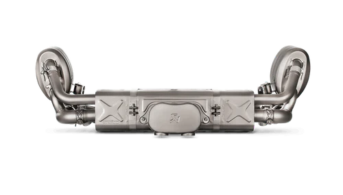 Akrapovic 14-17 Porsche 911 GT3 (991) Slip-On Line (Titanium) w/ Titanium Tips