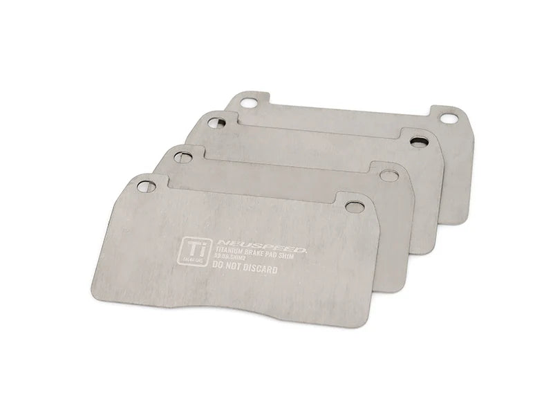 NEUSPEED Titanium Brake Pad Shim Kit - Porsche 95B Macan Caliper