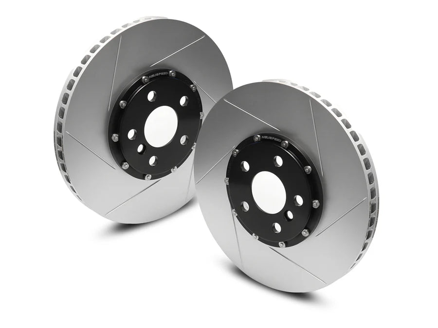 NEUSPEED 2-Piece Floating Brake Rotors - Front 335mm Slotted - F-Chassis JCW