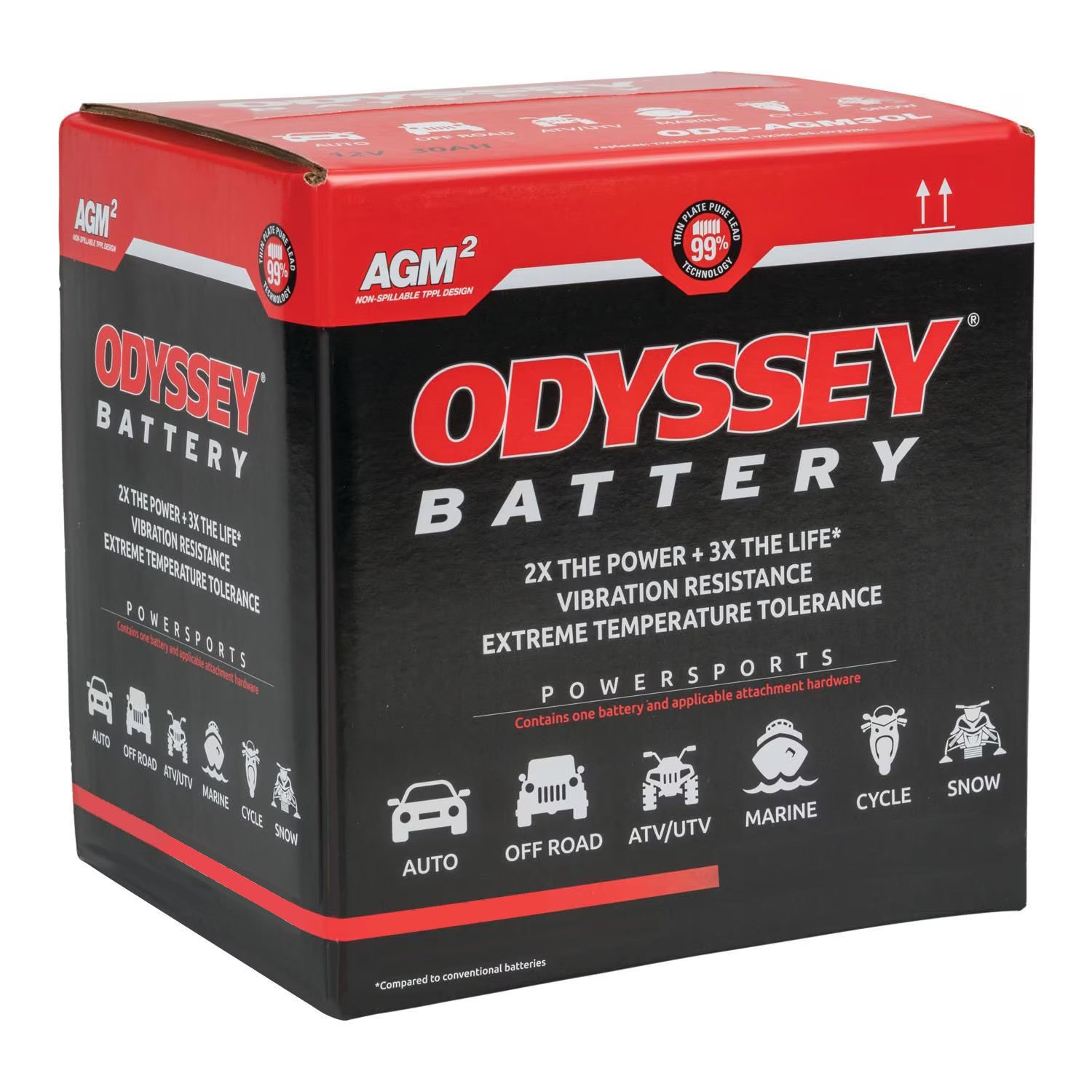 Odyssey Battery Auto/Truck Performance AGM Battery (25-PC1400)
