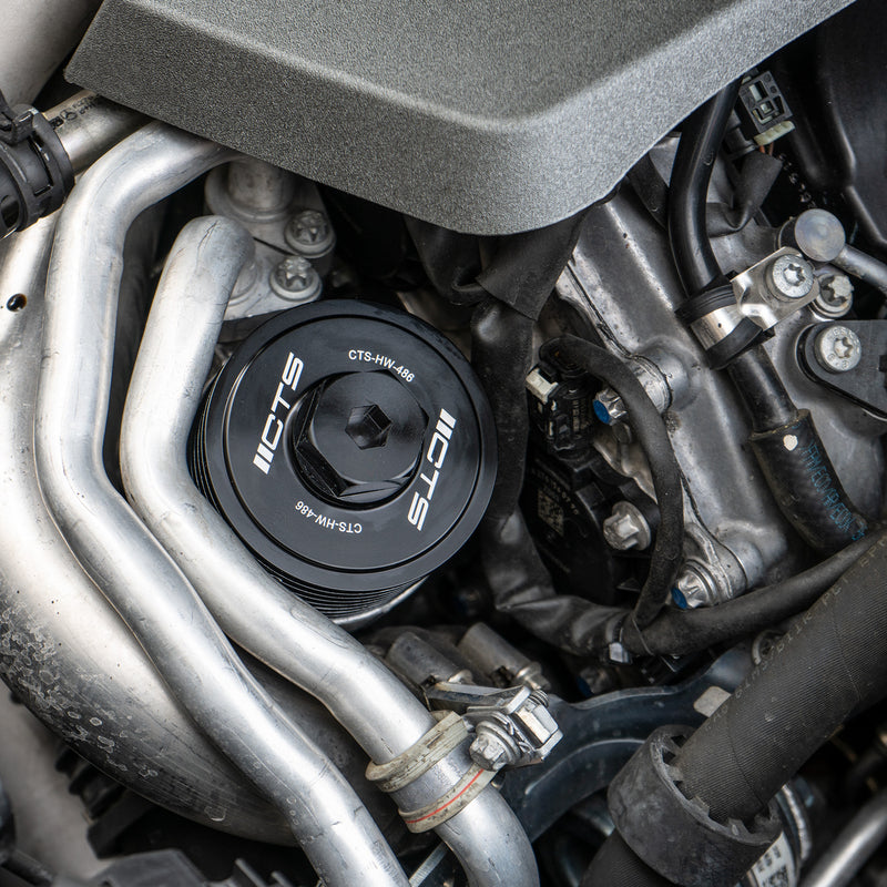 CTS Turbo Billet Oil Filter Cap - Mercedes E63/E63S M157