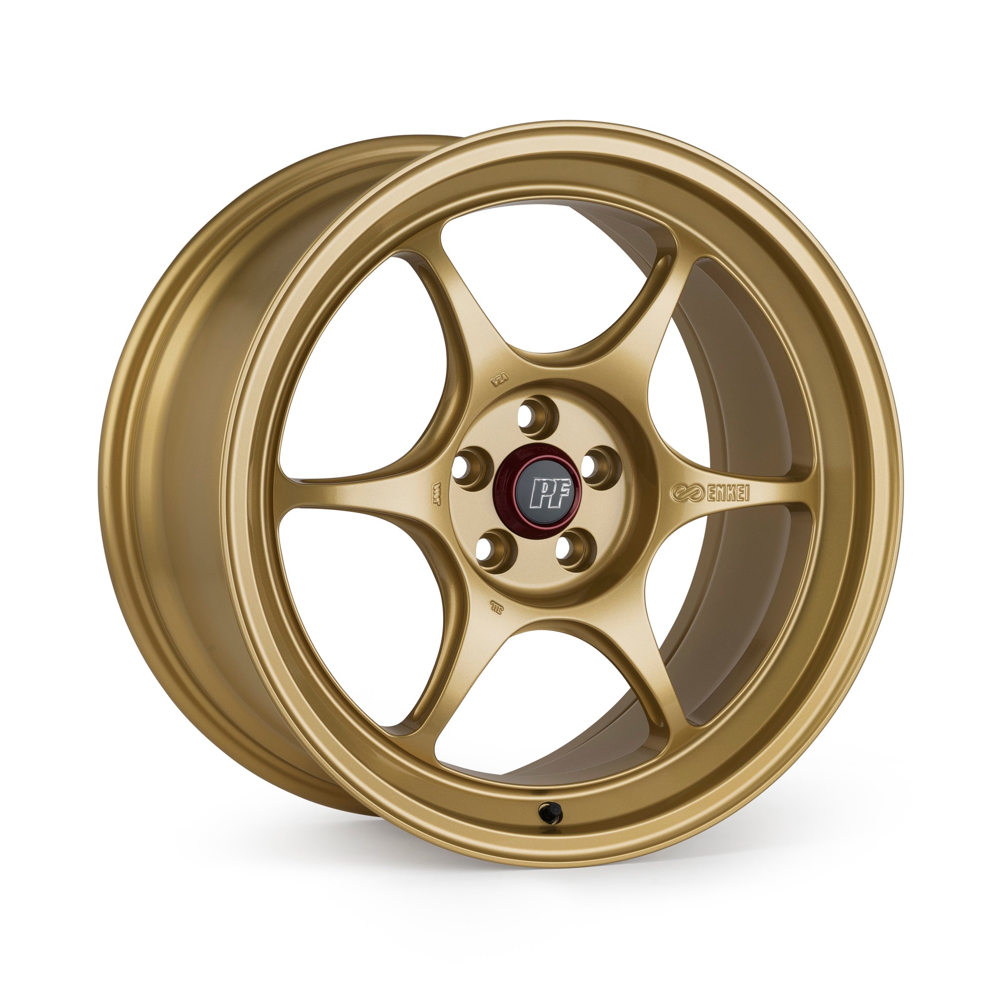 Enkei PF06 17x9 5x114.3 22mm Offset 75mm Bore - Gold