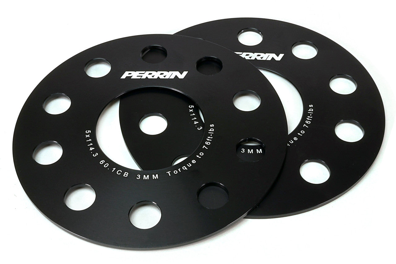 Perrin Performance PERRIN 23-26 Toyota GR Corolla 60.1mm CB / 5x114.3 BP Wheel Spacers - 3mm