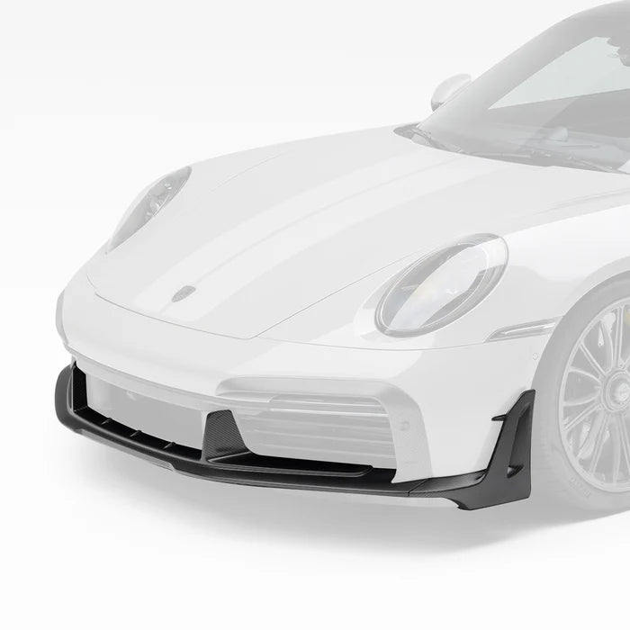 Vorsteiner Aero Program Carbon Fiber Front Spoiler w/ Winglets - Porsche 992.1 Turbo S