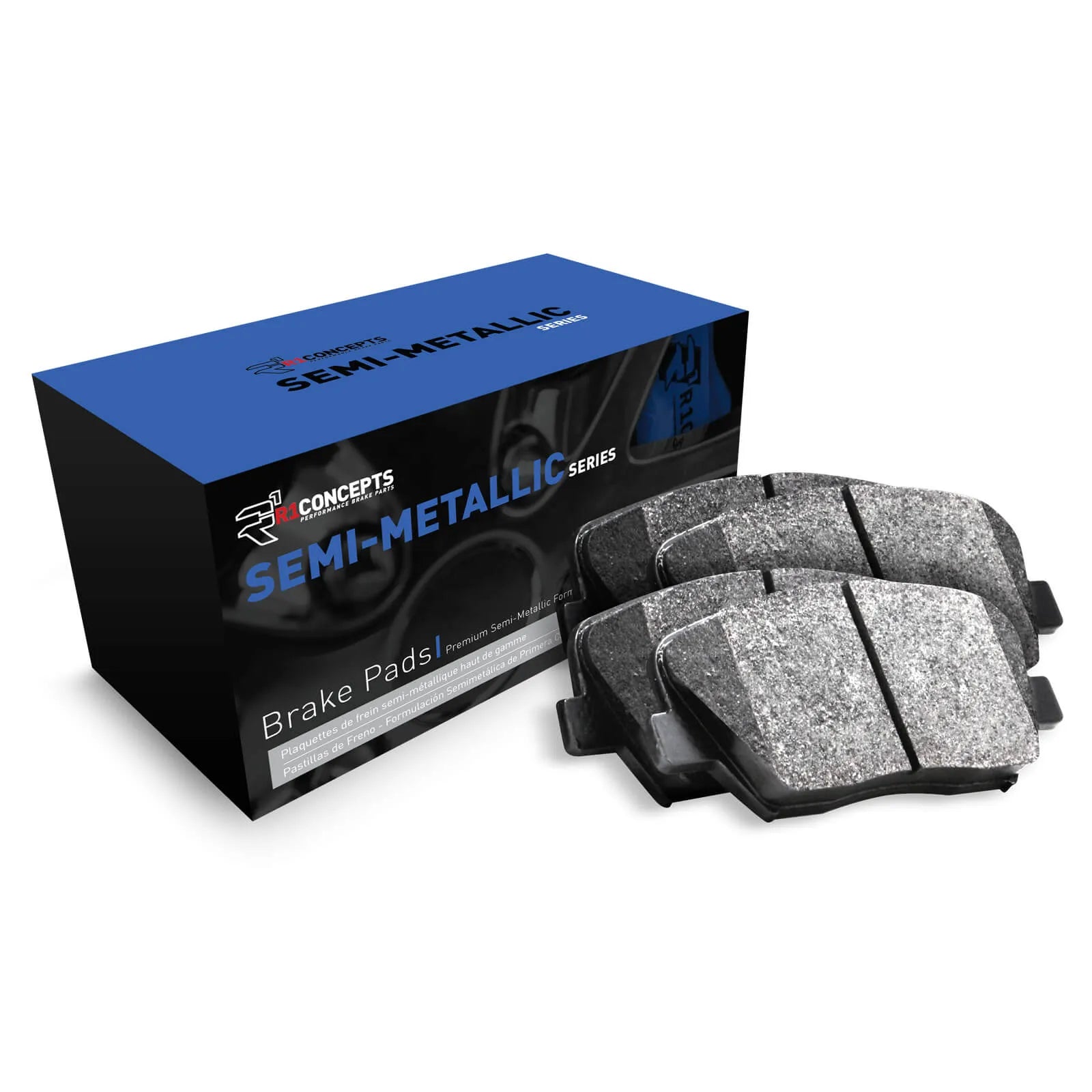 R1 Concepts R1 13-26 Volkswagen Jetta Sedan Rear Semi Met Brake Pads