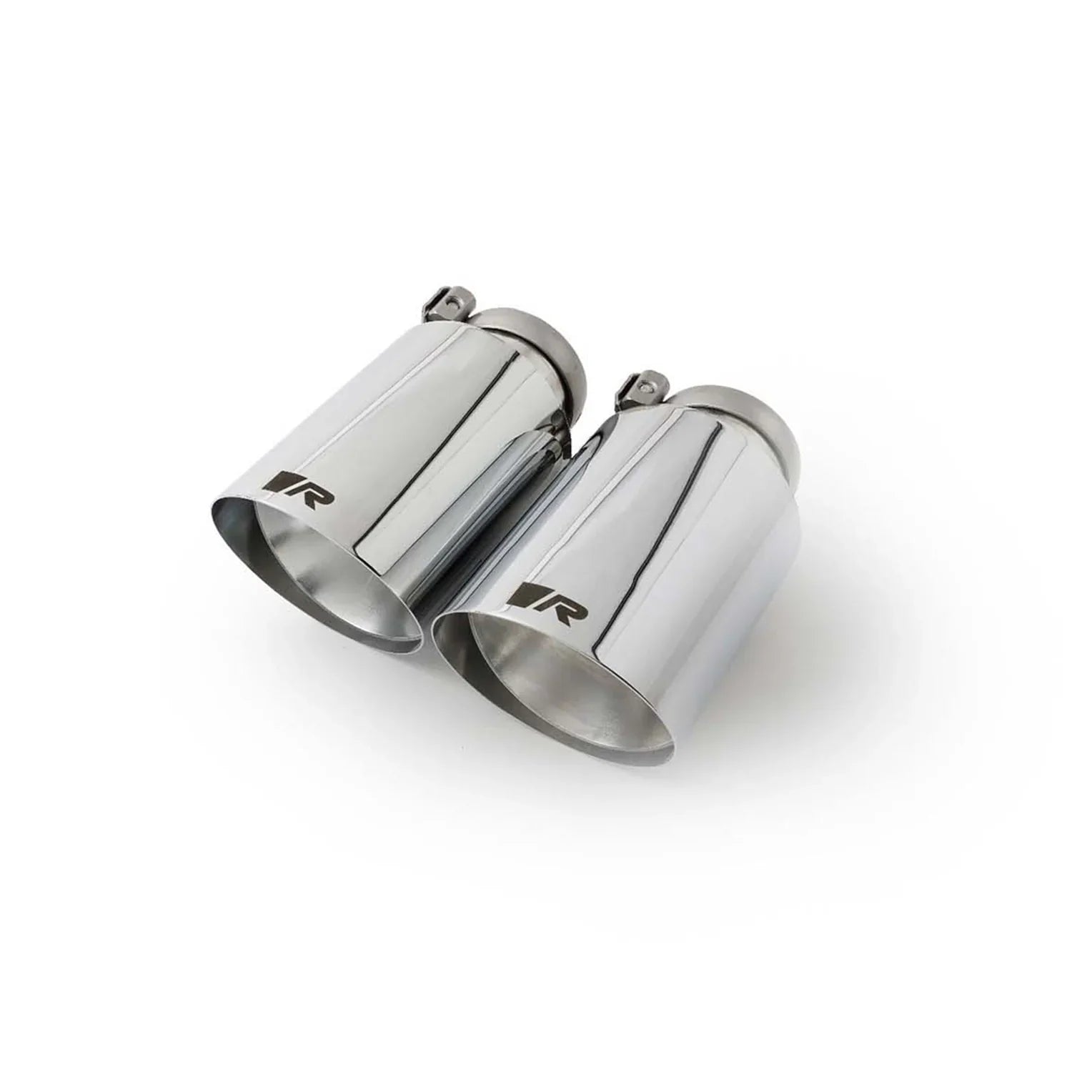 Remus 2006 Peugeot 207 3 & 5 Door 1.4L Hdi/1.6L Hdi 76mm Straight Cut Chromed Tail Pipe Set (Pair)