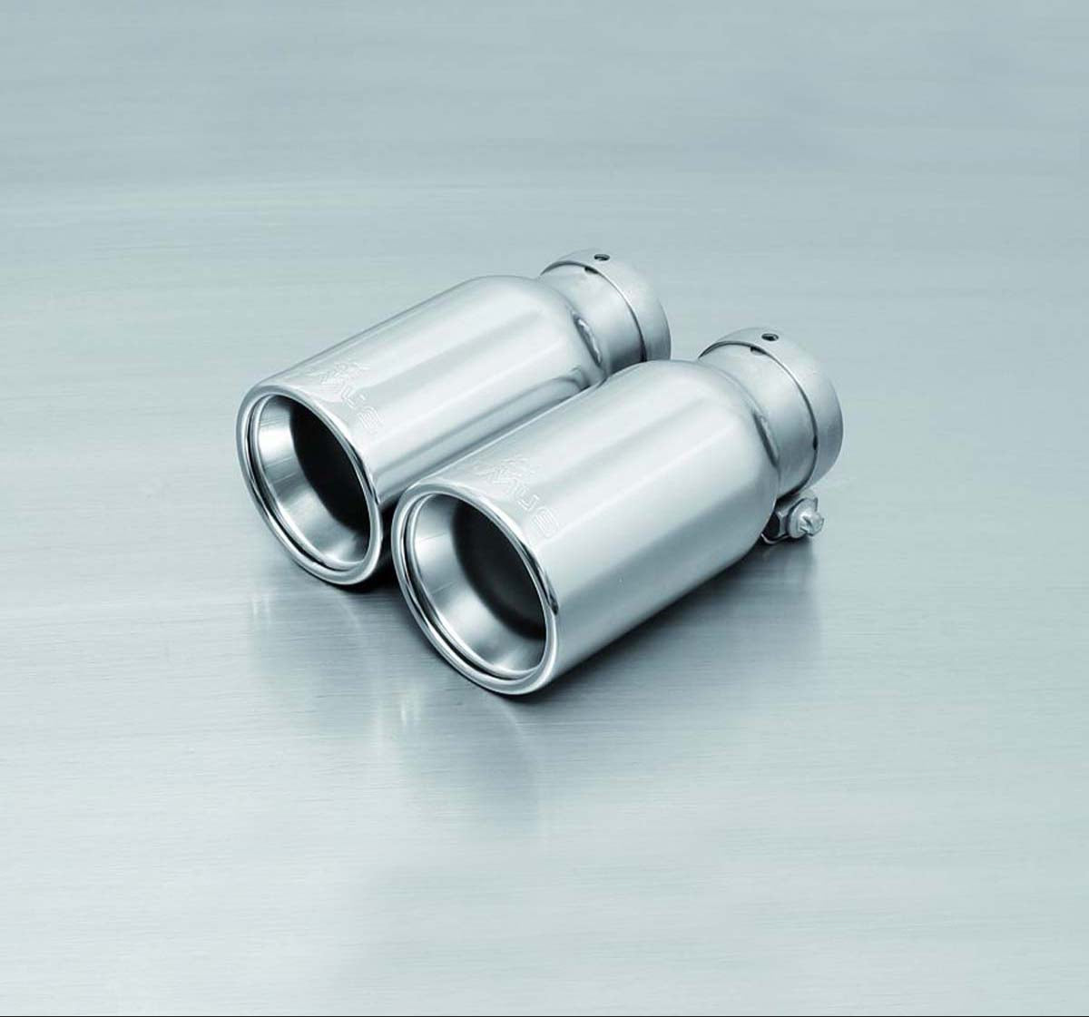 Remus 2013 Audi S3 Quattro 3 Door Axle Back Exhaust w/Connection Tube/Chrome Tail Pipe Set - Rolled