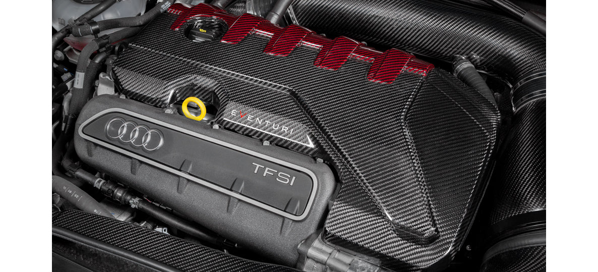 Eventuri Carbon Fiber Engine Cover - Audi 8V/8Y RS3, F3 RS Q3, and 8S TTRS