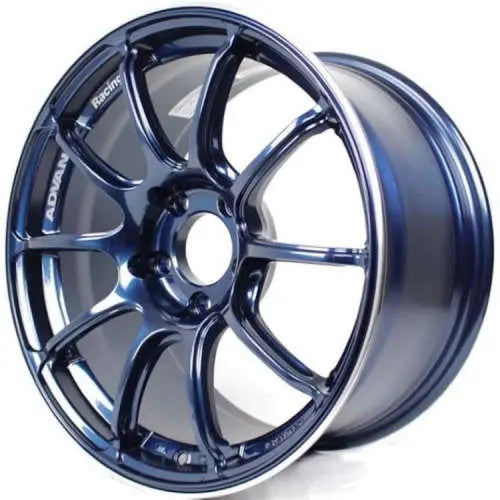 Advan RZII 18x8.5 +45 5-114.3 Racing Indigo Blue Wheel