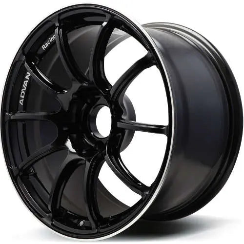Advan RZII 17x7.0 +47 4-100 Racing Gloss Black Wheel