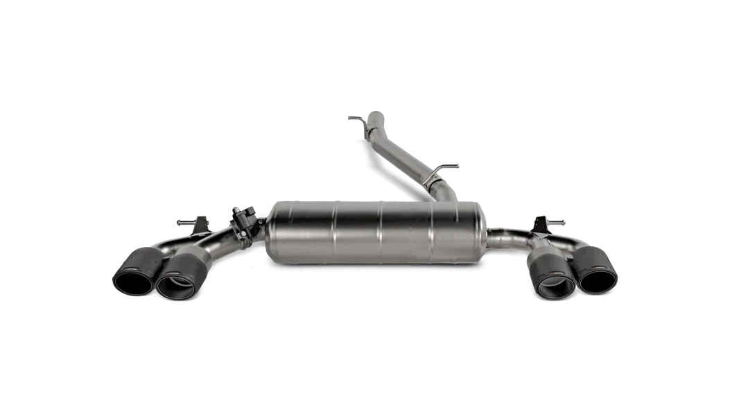 Akrapovic 2021+ Audi S3 Sportback (8Y) Evolution Line Cat Back (Titanium) w/Carbon Tips