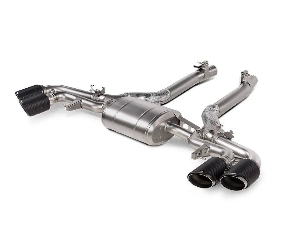 Akrapovic 2024+ BMW X5M / X6M (Face Lift) Slip-On Line (Titanium)