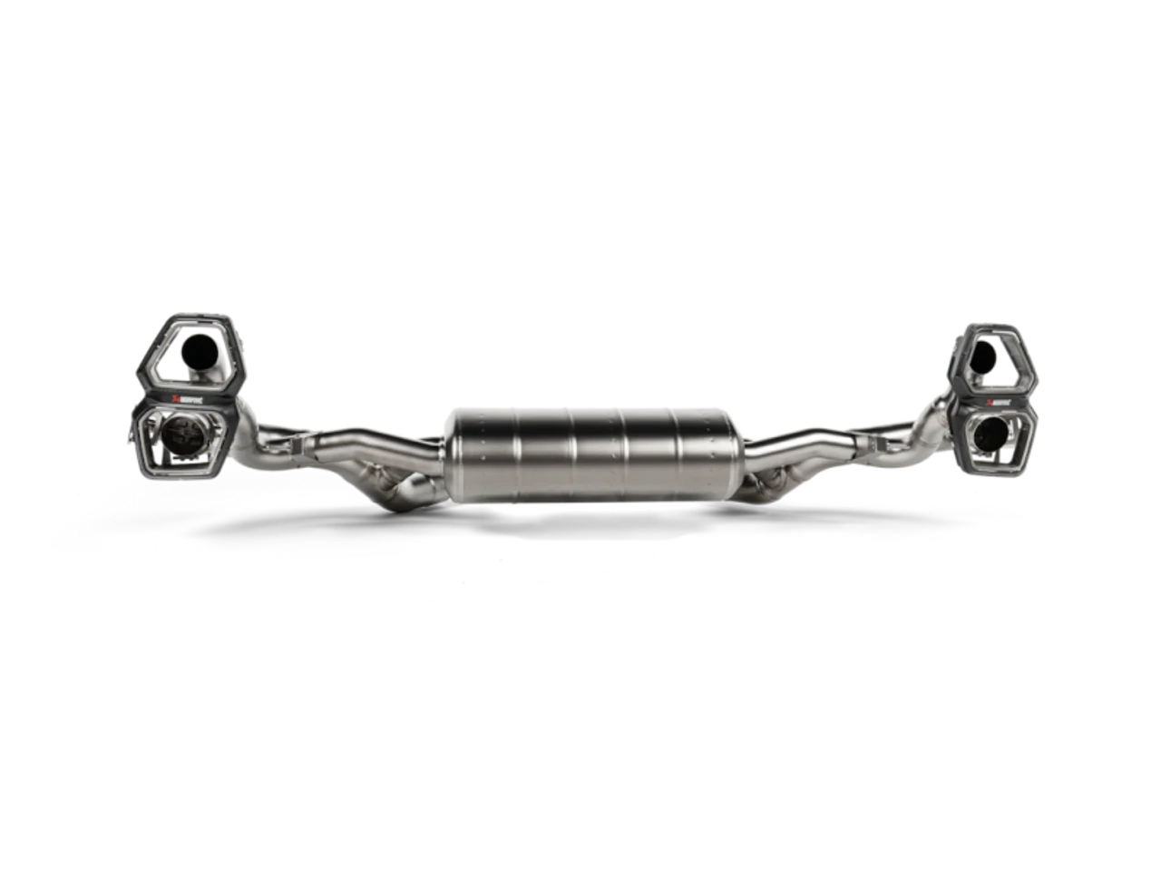 Akrapovic 23-24 BMW XM (G09) TwinPower Turbo V8 Hybrid Slip-On Race Line (Titanium) w/ Carbon Tips
