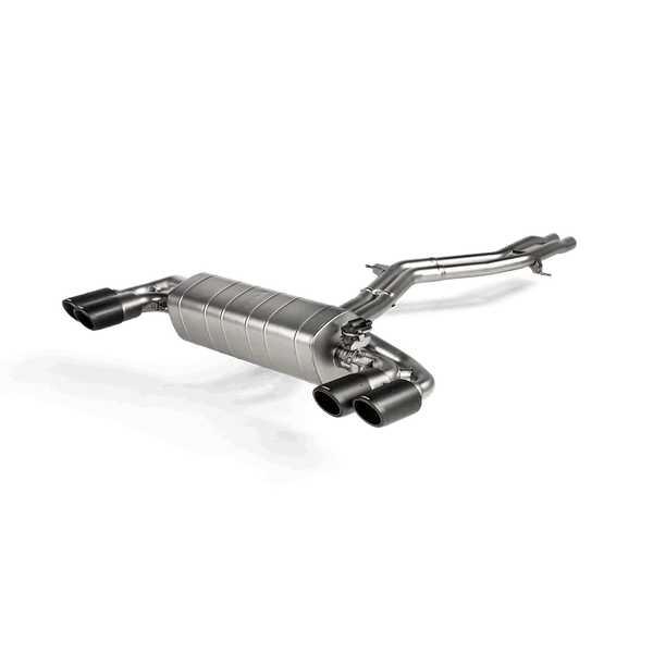 Akrapovic 2018+ Porsche Cayenne V6 (536) Evolution Line Cat Back (Titanium) w/Titanium Tips