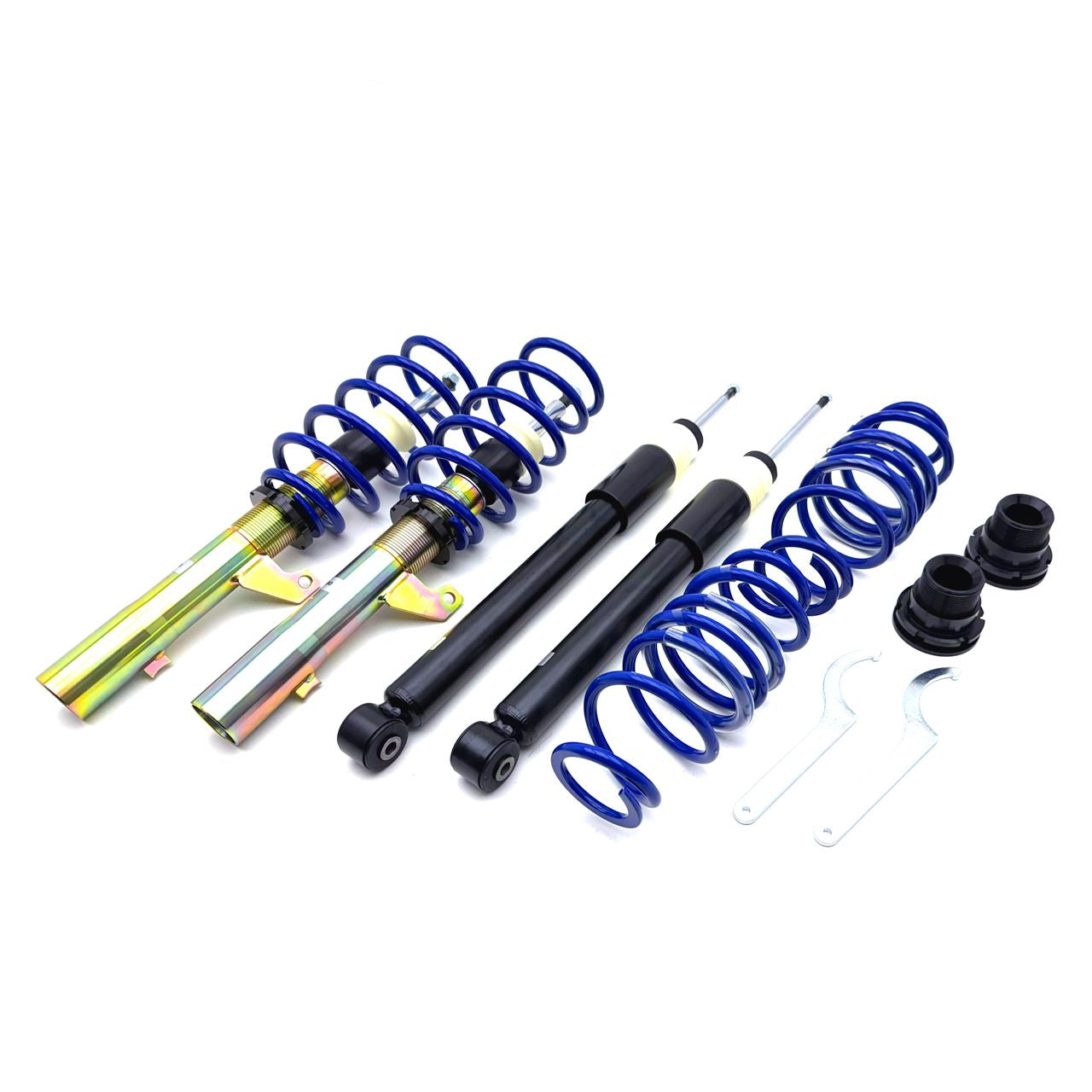 Solo Werks S1 Coilovers MK7 Jetta 1.4T with 55mm housings