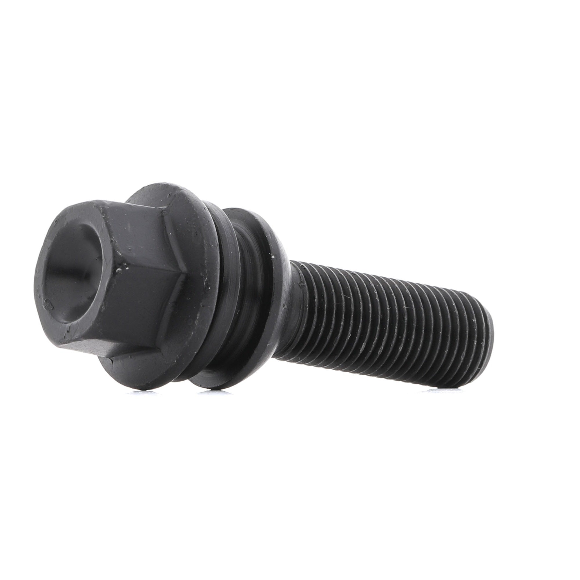 Eibach Wheel Bolt M14 X 1.5 X 53mm X 19mm Hex Spinning Round-Seat Black Finish