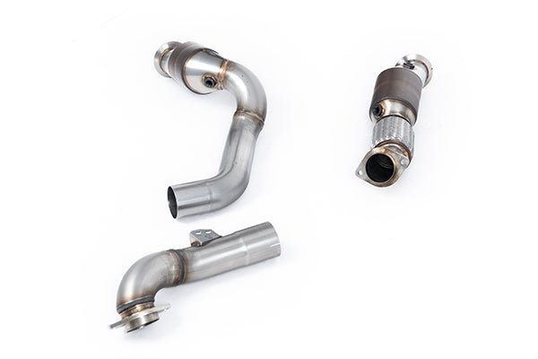 Milltek Catted High Flow Downpipe -  G80 M3/M3 Competition Saloon, G82 M4, G87 M2 (Non-OPF/GPF Models only)