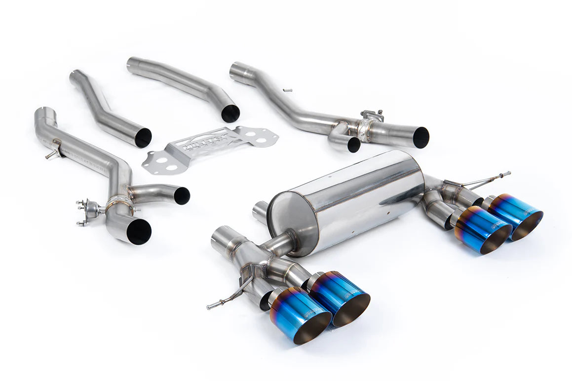 Milltek Secondary Cat-Back Exhaust - BMW G80 M3, G82 M4