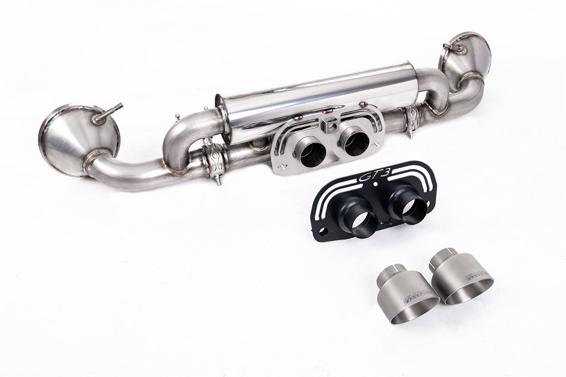 Milltek Rear Mufflers - Porsche 992.1 GT3
