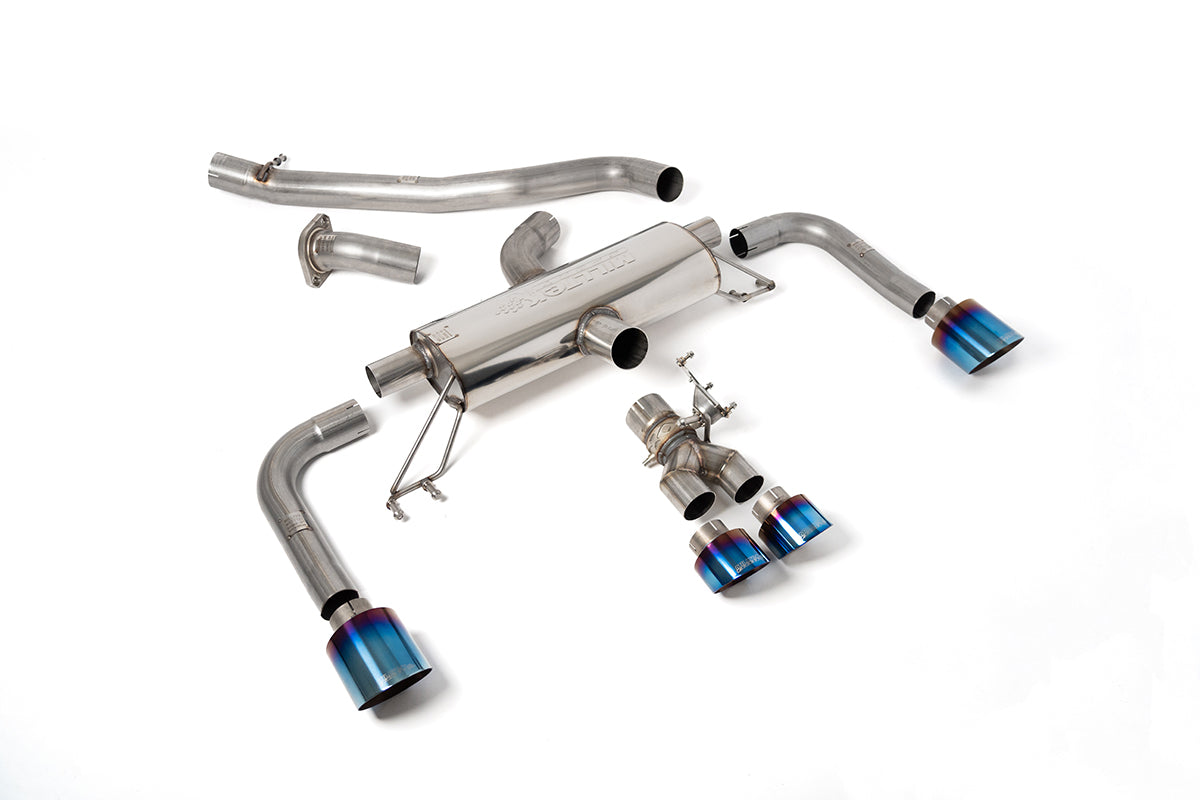 Milltek 3-Inch Non-Resonated Secondary Cat Back Exhaust - Toyota GR Corolla