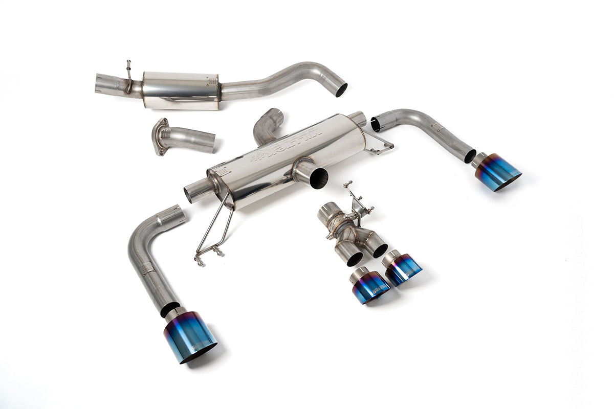 Milltek 3-Inch Resonated Secondary Cat Back Exhaust - Toyota GR Corolla