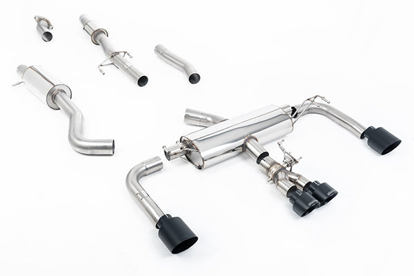 Milltek 3-Inch Resonated Primary Cat Back Exhaust - Toyota GR Corolla
