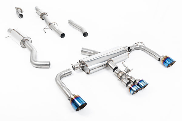 Milltek 3-Inch Resonated Primary Cat Back Exhaust - Toyota GR Corolla