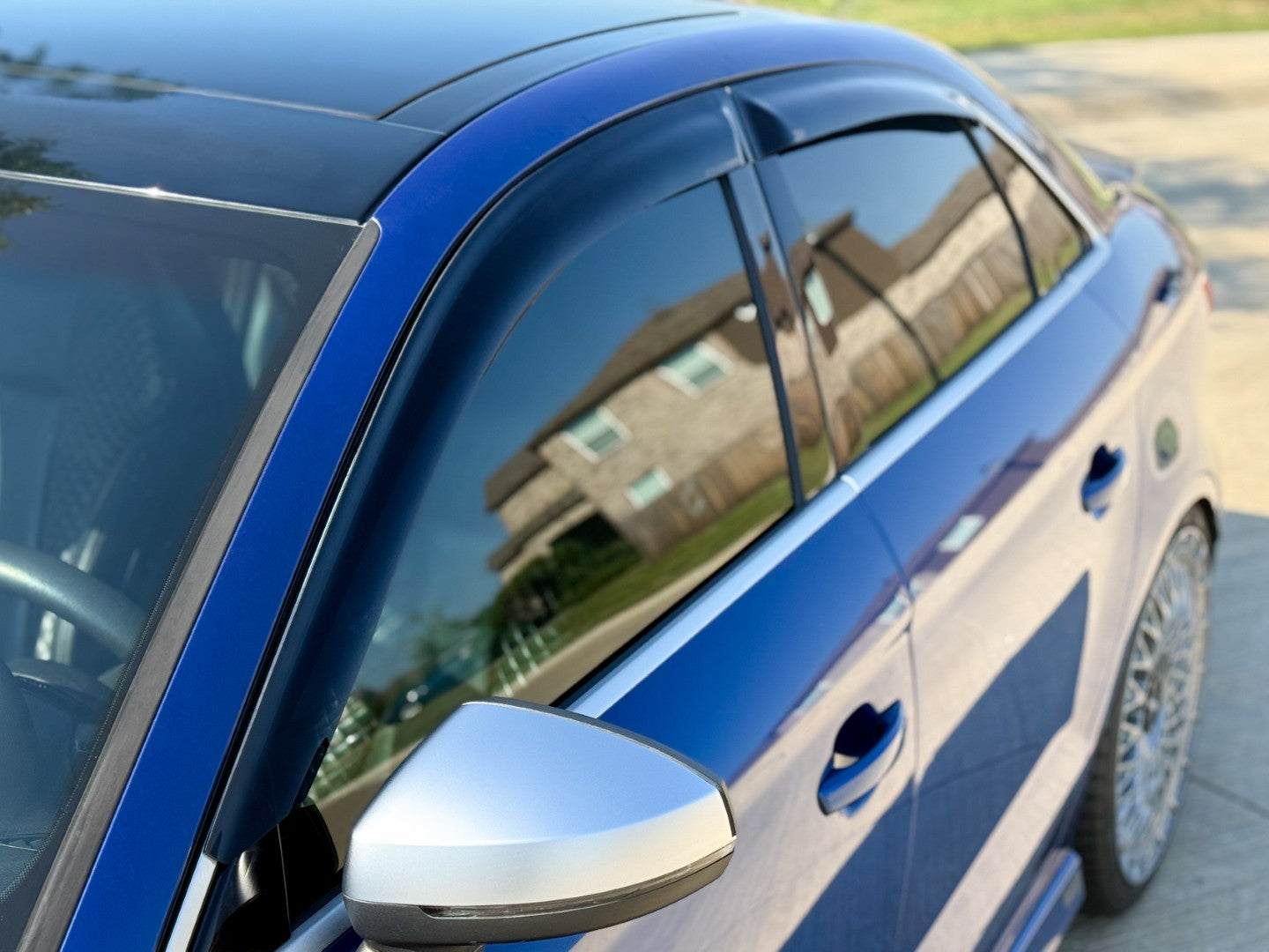 STRASSEWERK Window Visors - Audi 8V/8V.5 A3/S3/RS3 4-Door (2015-2020)