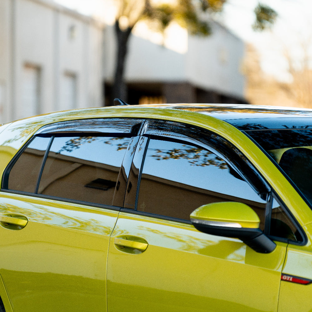 STRASSEWERK Window Visors - MK7/MK7.5 Golf, GTI & Golf R (2015-2021)