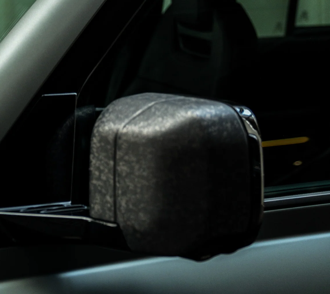 Urban Automotive Defender OCTA Chopped Forged Carbon Fibre Mirror Covers