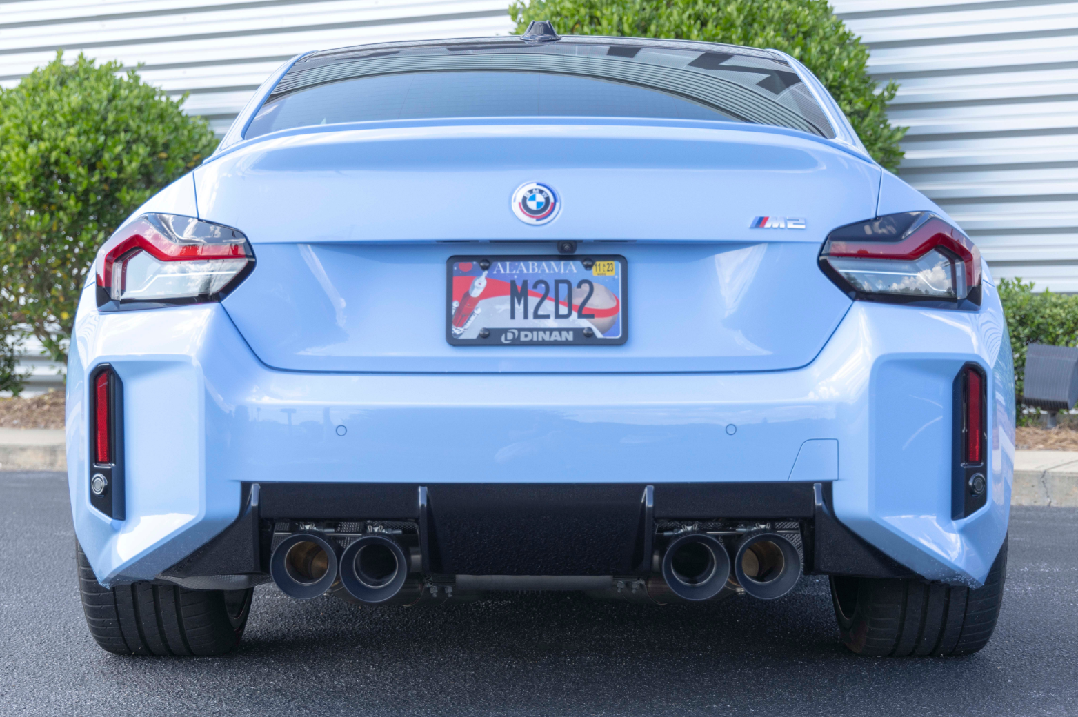 DINAN Valved Axle-Back Exhaust - BMW G87 M2