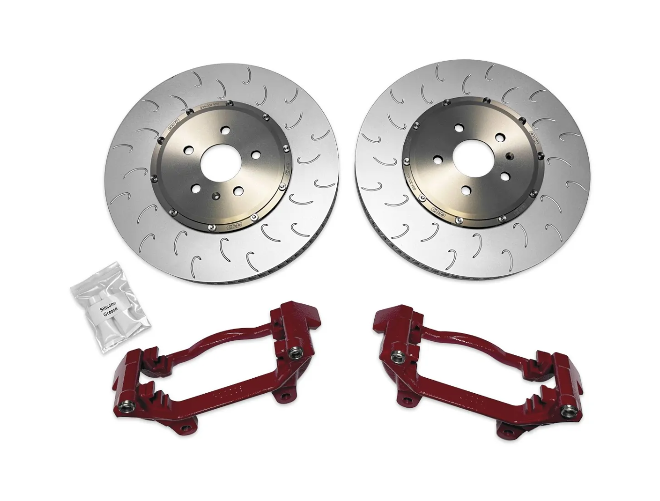 034Motorsport 2-Piece Floating Front Brake Rotor 375mm Upgrade - MK8/MK8.5 Golf R and 8Y S3